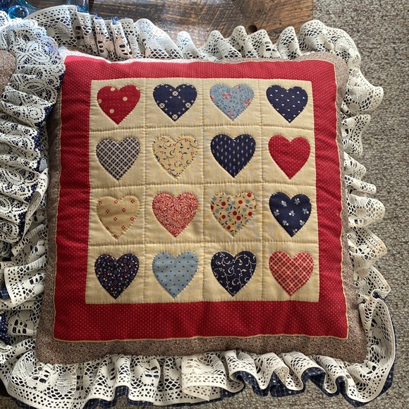 Handmade Country pillows - Picture 4 of 5